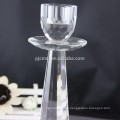 centros de mesa de cristal de la vela de la decoración de la boda, candelero de cristal, candelero de cristal